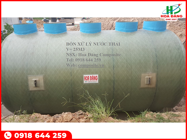 Bồn  tự hoại composite 30m3